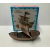 VIKING SHIP BRONZE DIE CAST METAL COLLECTIBLE PENCIL SHARPENER NEW / BOX