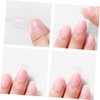 Healvian 240pcs Ultra-thin Fake Nail for Women Pointed Design Nail