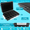 20 Compartment Large Pill Case with Airtight Seal - Silicone