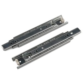 Drawer Slides 6 Inch Ball Bearing Full Extension 3 Section Slide Track Mounting Drawer Runners Slider for Cabinet Home Furniture, 2 Pack(Sliver 6 Inch