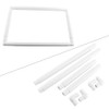 Zerodis Embroidery Hoop Frame for DIY Embroidery Rectangle Plastic Clip