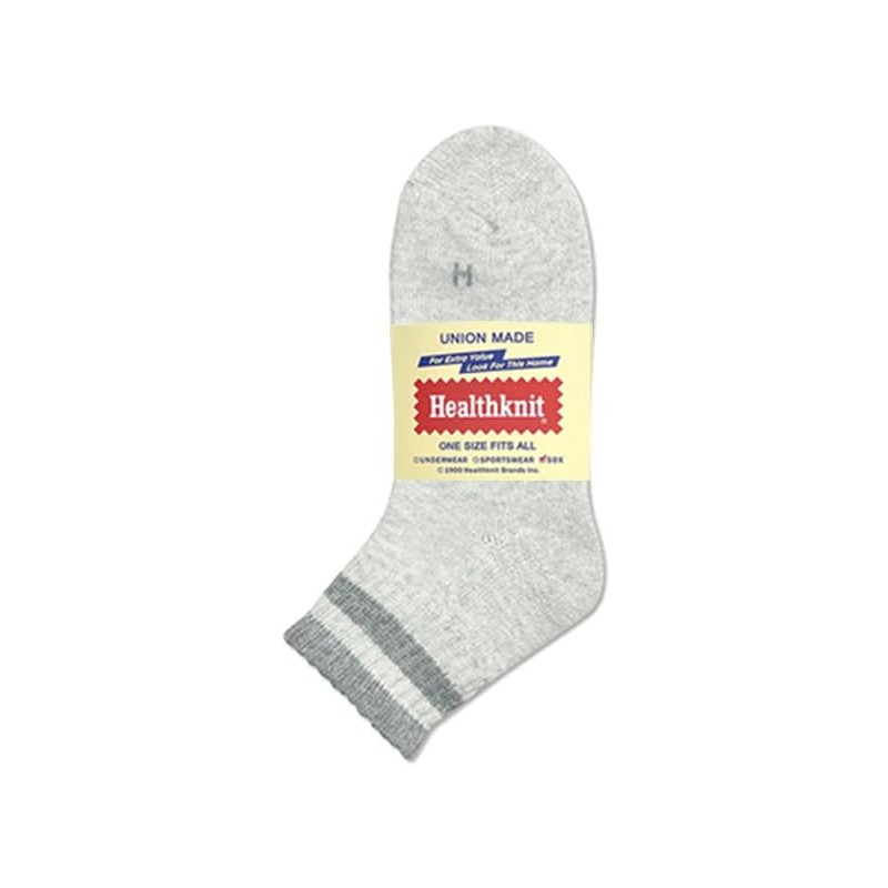 Health Knit Men's Quarter Socks, 3P Cotton, Relaxed Fit, Thick,