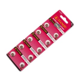 TIANQIU LR626 Alkaline Button Cell 10 Pack AG4