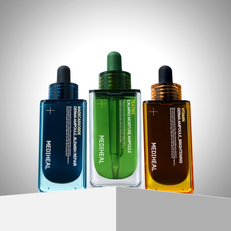 Mediheal Derma Ampoule Tea Tree Calming Moisture, 50ml + 50ml