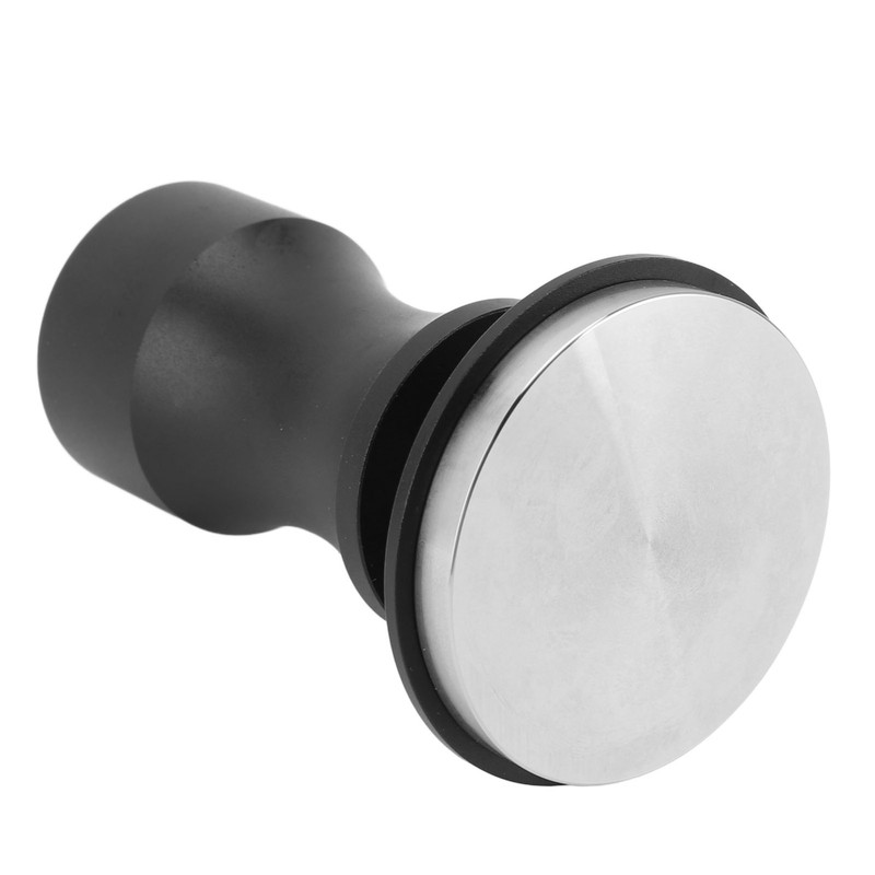 Coffee Tamper Adjustable Depth Spring Loaded Coffee Tamping Tool with