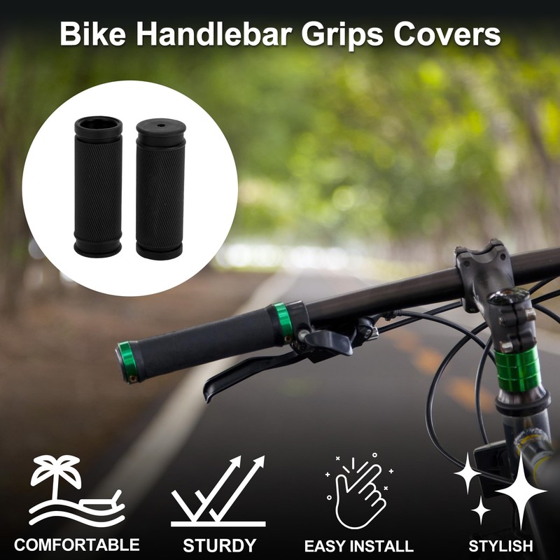 TUCKBOLD Bike Handlebar Grips Covers 85mm Long Lightweight | Cycling