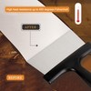 SHANGPEIXUAN Grill Scraper 6.4 Inch Stainless Steel Griddle Scraper with