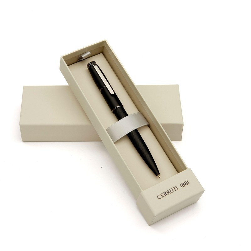 Cerruti 1881 Brick Ballpoint Pen Black