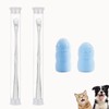 4 Pack Kit Dog Dental Cleaning Brushes,2 Pack Extra Soft