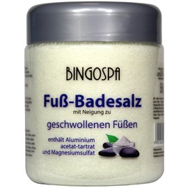 Foot Bath Salt with Tendency to Swollen Feet 550g BINGOSPA