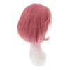 IHYAMS Peluca Rosa Corta Noragami Ebisu Kofuku Cosplay