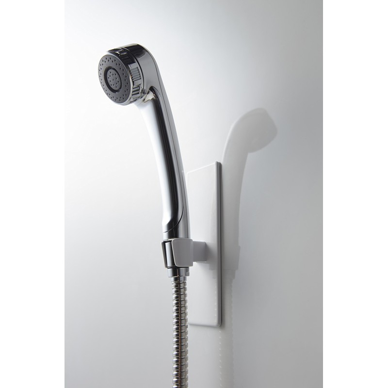 Yamazaki 3805 Magnetic Handheld Shower Holder, Bathroom Shower Hook, Tower,