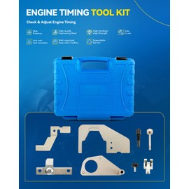 PHILTOP Engine Timing Tool Kit Camshaft Locking Tool Fit for Fusion 2010-2018, Focus 2011-2018, Ran-ge Rover Evoque 2012-2016, XF 2012-2015, Discovery Sport 2015-2016, LR2 2012-2015, XJ 2013-2016