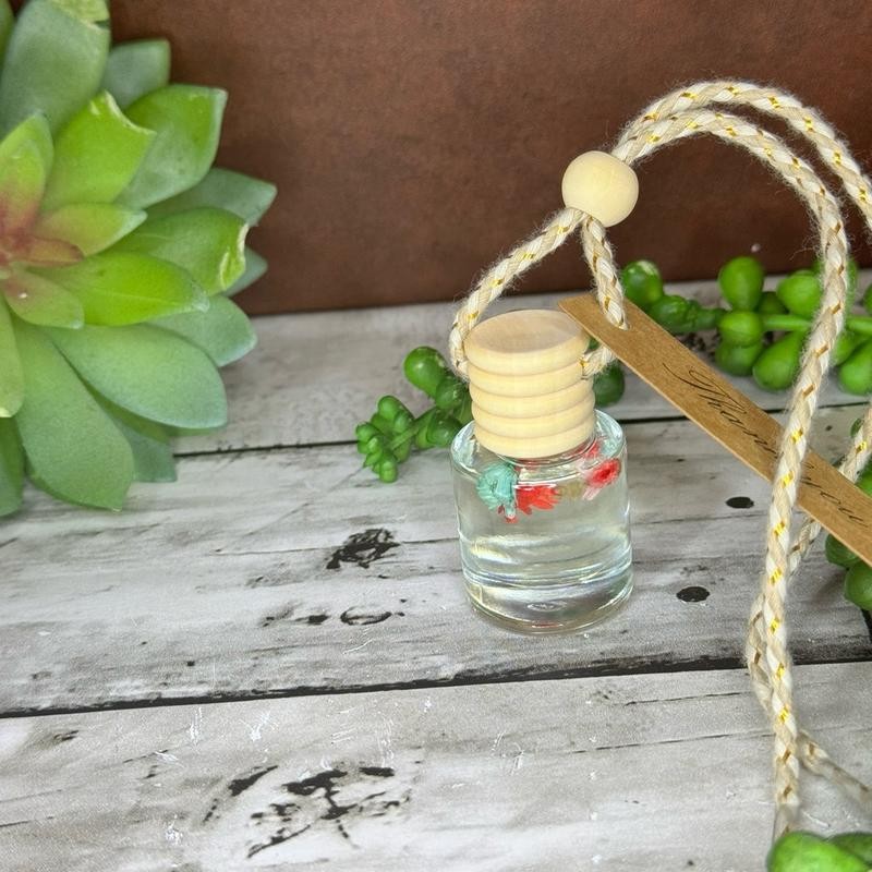 Round hanging diffuser - Compact Size, Easy Installation, Elegant Design:_Coconut