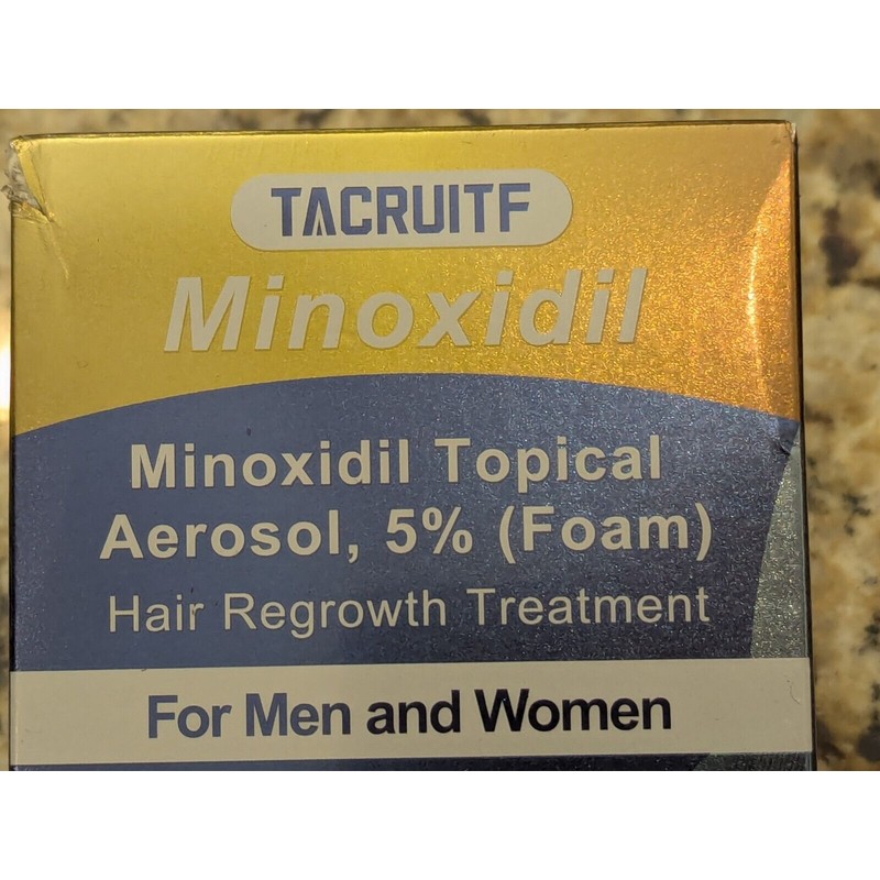 Tacruitf Topical Aerosol Foam Hair Regrowth Treatment Men Women 4.22