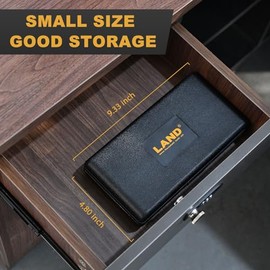 LAND - Kit de herramientas pequeas de 22 piezas con caja de herramientas - Juego esencial de herramientas para el hogar para reparaciones, proyectos  