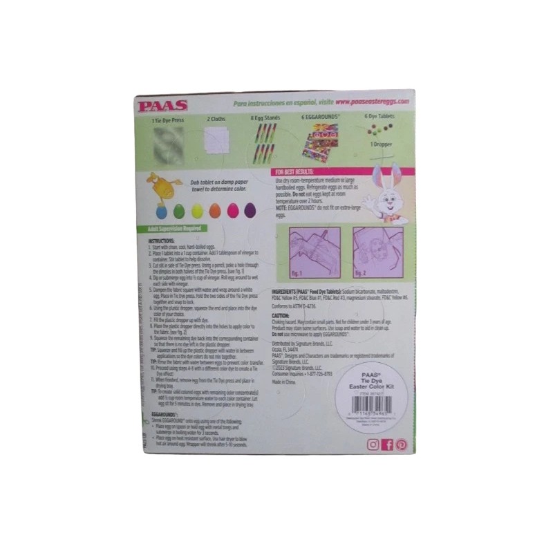 Paas Easter Egg Decorating Kit Food Safe Coloring Eggs Dye