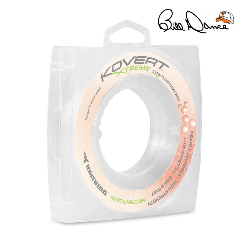 KastKing Kovert Xtreme 100% Fluorocarbon Fishing Line,40LB,50Yds