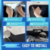 greenkiwiis Window Sunshade Sun Visor Protector Foldable Car Sun Shade