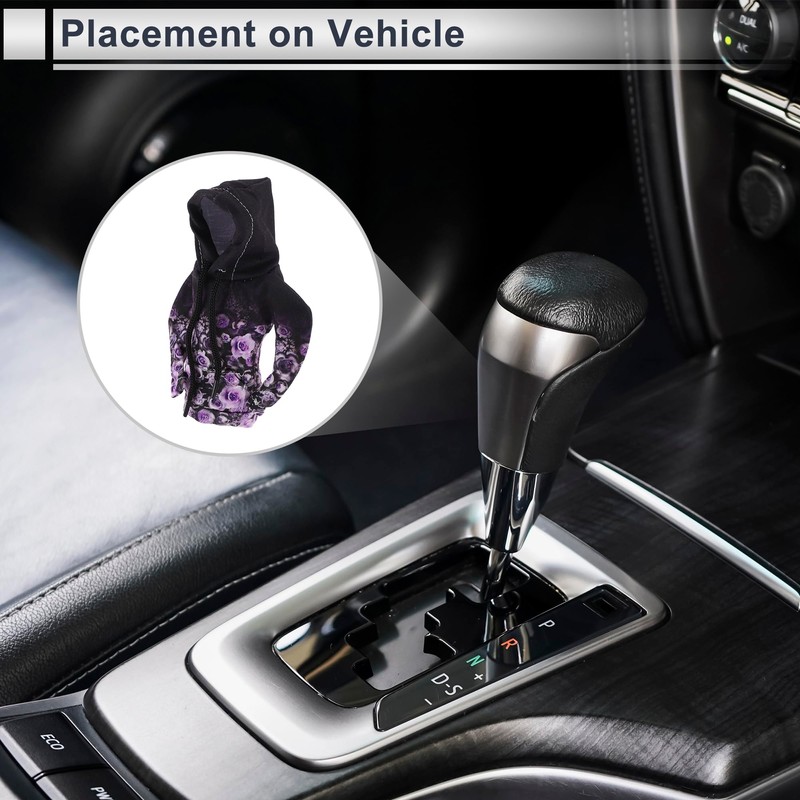 RATCHROLL 1 Pc Universal Gear Shift Knob Cover Automotive Manual