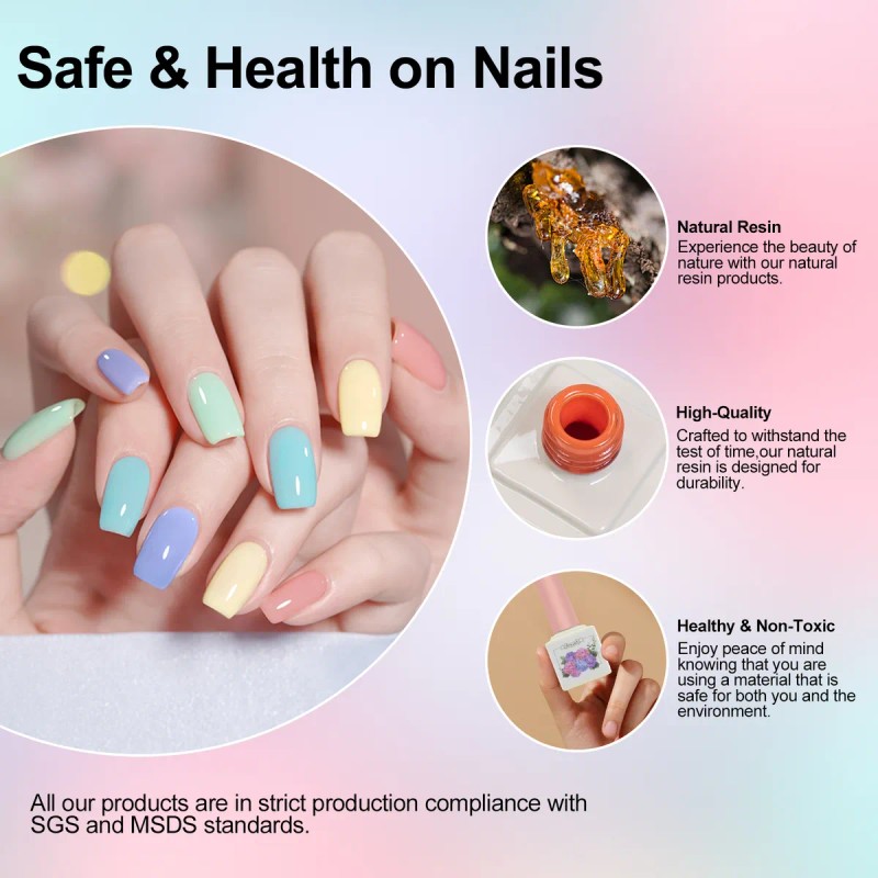 Geles Semipermanente Gama De Esmaltes Uñas Kit De 12 Geles