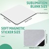 Xuhal 40 Pcs Sublimation Magnet Blanks 4 x 5 Inch