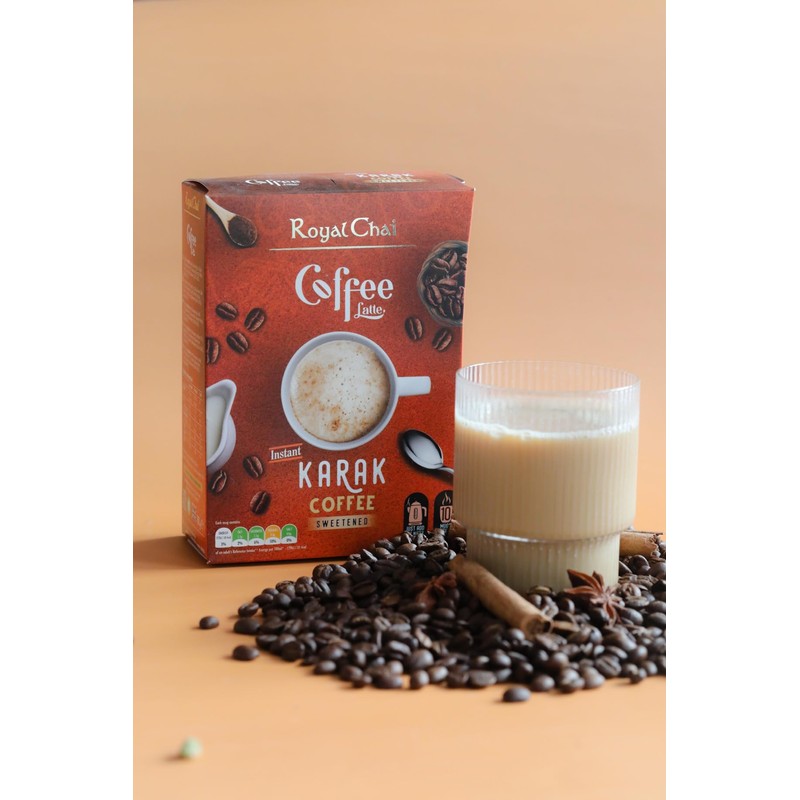 Royal Chai | Coffee Latte | Karak Coffee Sweetened |10