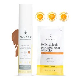 Envera Protector Solar Facial Color Medium + Rellenable