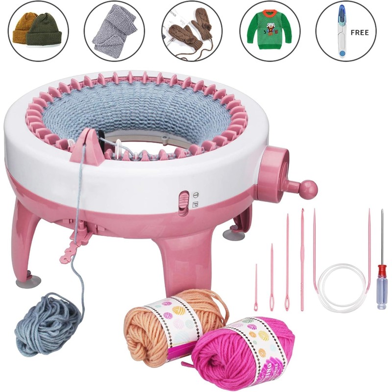 MIAOKE Knitting Machine Adapter, Fast Knitting Interchangeable Crochet Machine Adapter
