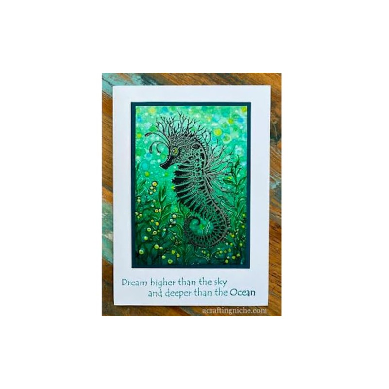 Lavinia Stamps, Clear Stamp - Sebastian The Seahorse