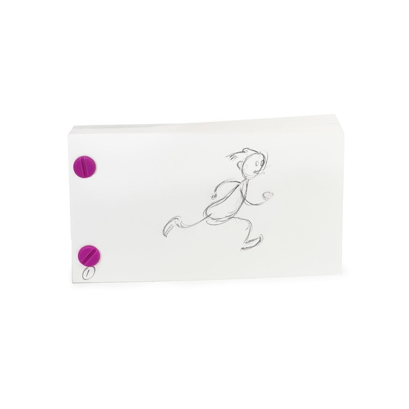 Andymation Snap Screws Purple for Binding Animated flipbooks Together