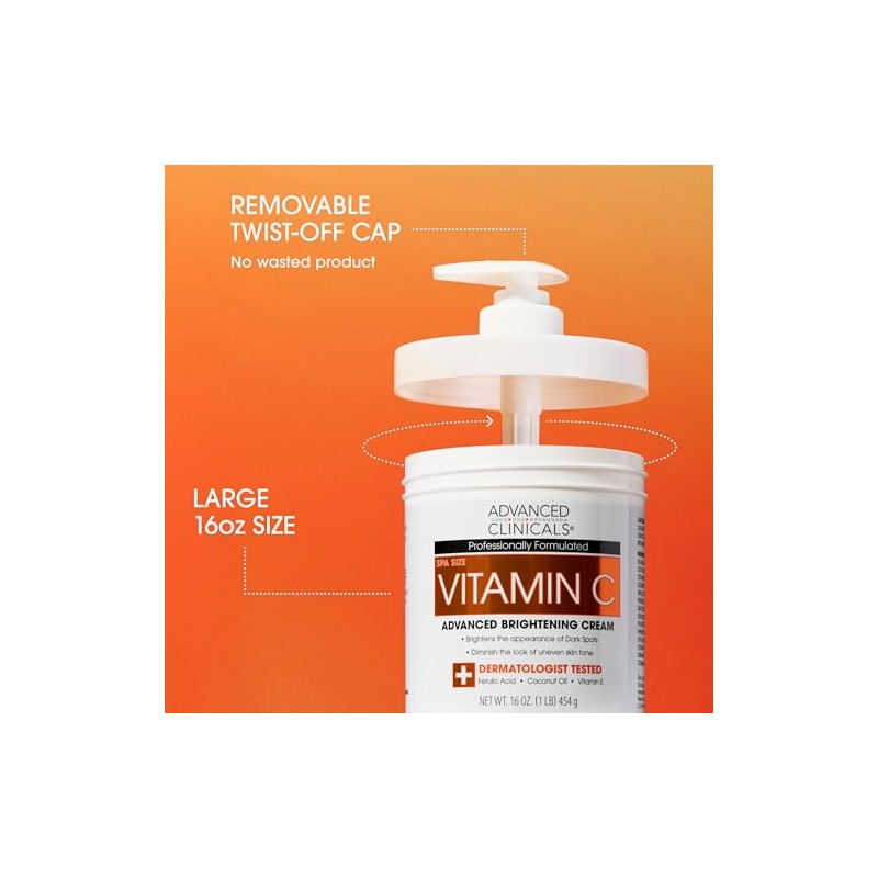 ADVANCED CLINICALS 2 PACK SET - CREMA CORPORAL VITAMINA C