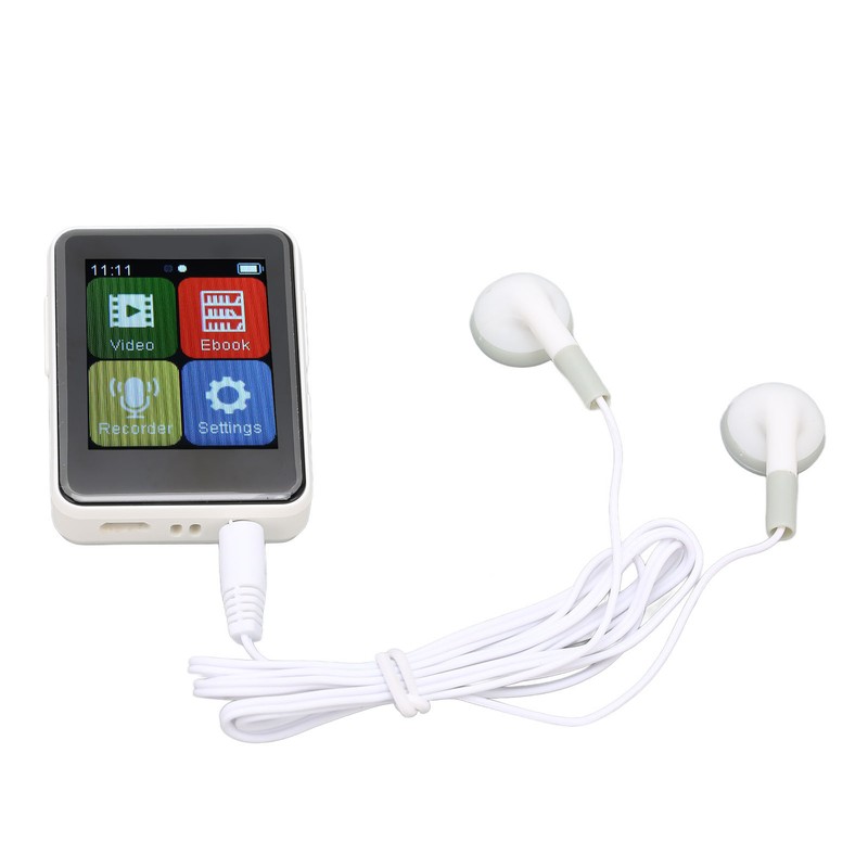 MP3 Player Bluetooth 5.0 Intelligent HD Noise Reduction FM Radio