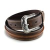 ARIAT Center Bump Belt, Mid-Brown