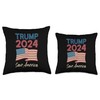 America 2024 Trump Tshirts Save America Election 2024 Throw Pillow,