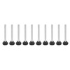 10Pcs Trampoline Enclosure Pole Cap with Screw Thumb Safety Rail
