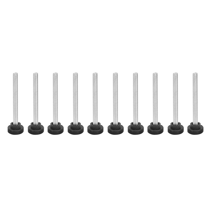 10Pcs Trampoline Enclosure Pole Cap with Screw Thumb Safety Rail