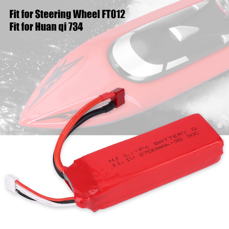 Remote Control Boats Toy Quadcopte 11.1V 2700mAh Lithium Battery Fit