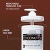 Advanced Clinicals Coconut Oil Cream. Two Spa Size 16oz Moisturizing