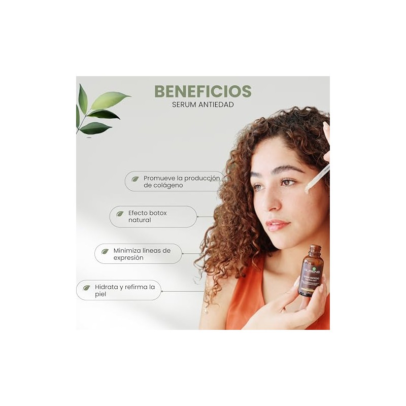 Rusens - Serum Antiedad Ácido Hialurónico 100% natural con Efecto