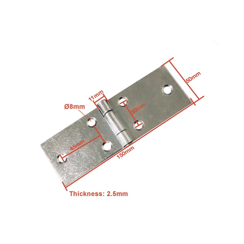 GEFONG Folding Table Flip Hinge 270 Degree for Table Flaps