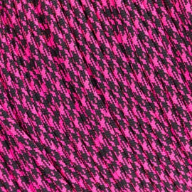 West Coast Paracord - Paracord Parachute Cord 7 Strand Type III 550 lb Break Strength Made by US Government Contractors, 550 Survival Cord, Made in USA (Pink Rebellion, 100 Feet)