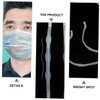 Ciieeo 12Pcs Breathable Mask Support Bracket Shaped Design for Comfortable