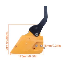 Mtanlo Chain Brake Clutch Cover for Poulan PP295 PP4620AV Chainsaw Replacement Part 545139903 530054819 545081874