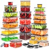 52 PCS Food Storage Containers with Lids Airtight (26 Containers
