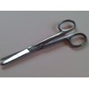 Nurses Stainless Steel Sharp/Blunt Scissors with Pocket Clip 130mm
