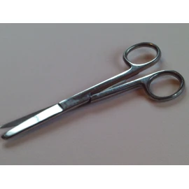 Nurses Stainless Steel Sharp/Blunt Scissors with Pocket Clip 130mm