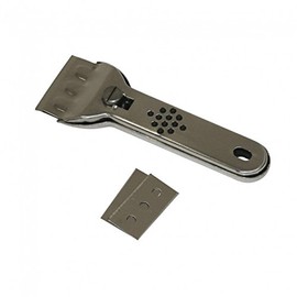 Cleaning Scraper Stainless Steel with 2 Replacement Blades