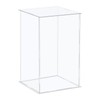 sourcing map Acrylic Display Case Plastic Box Cube Storage Box