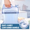 Funnymoom 2 Pack 1.5 Gallon Fridge Water Dispensers Bottle with